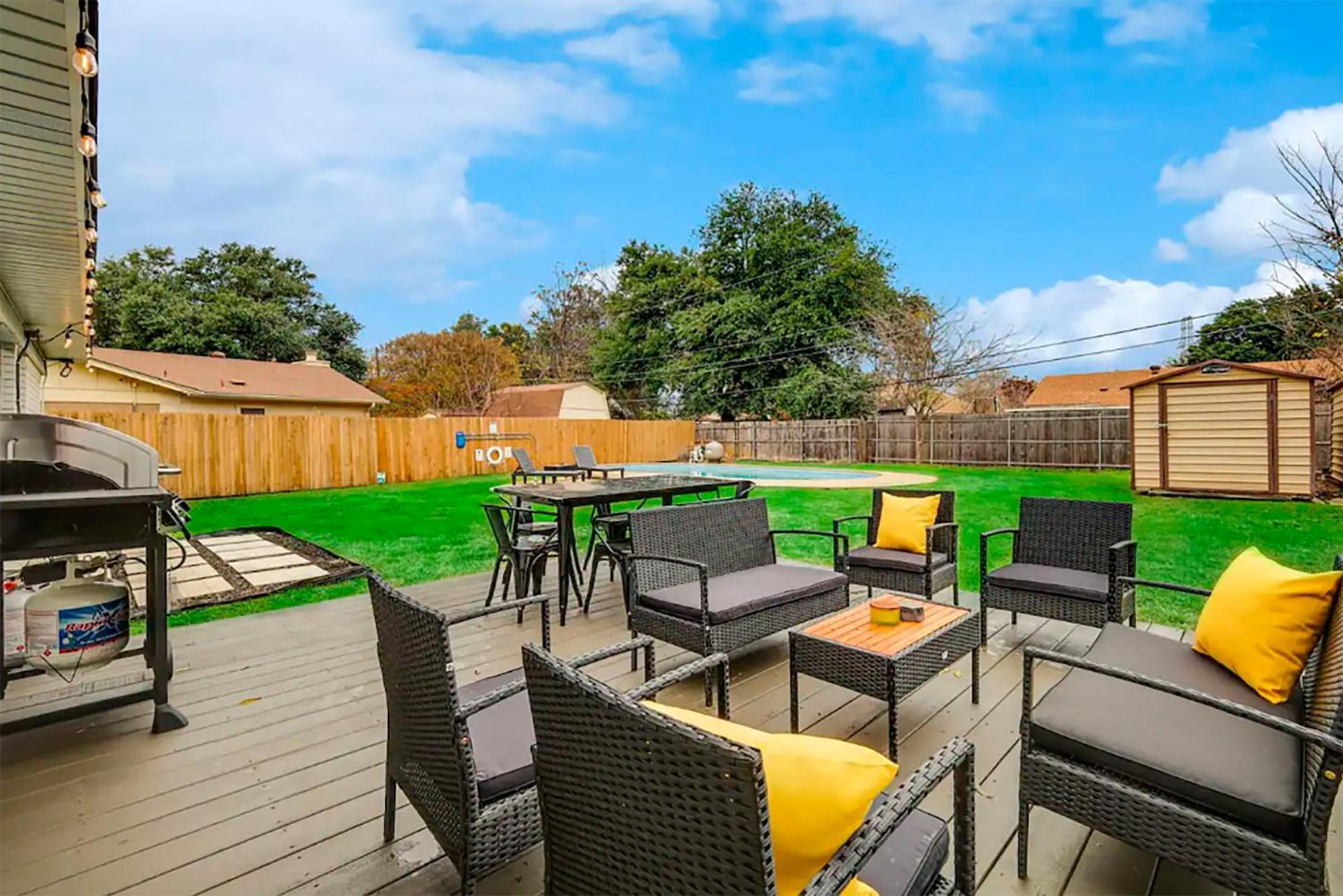 Upscale 3Br 2Ba Cozy Holiday Home With Pool & Grill North Richland Hills Luaran gambar