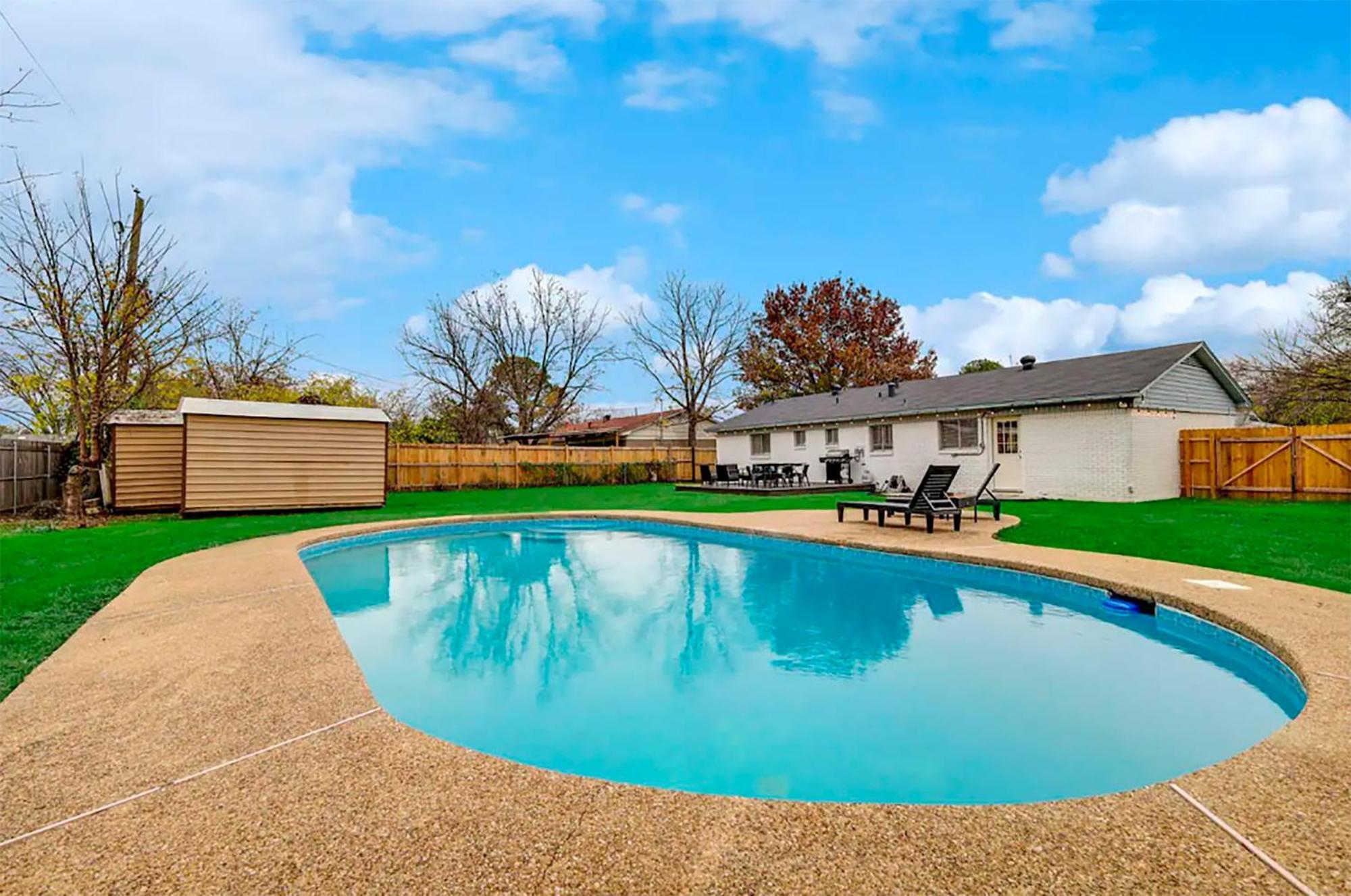 Upscale 3Br 2Ba Cozy Holiday Home With Pool & Grill North Richland Hills Luaran gambar